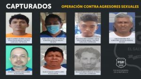 Capturan a 45 sujetos acusados por delitos sexuales