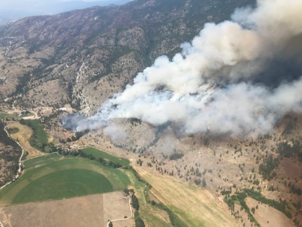 Ola de calor genera incendios en EE.UU.