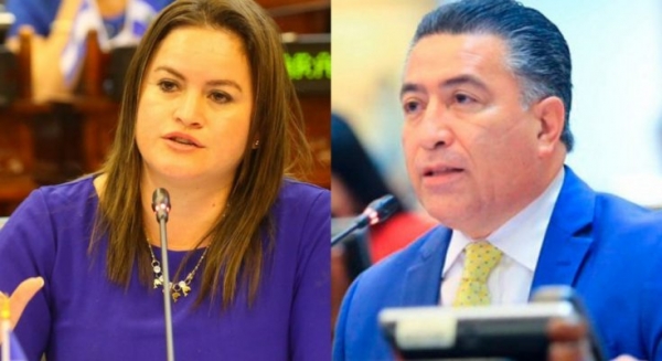 Descuento salarial para Portillo Cuadra y Dina Argueta