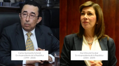 Carlos Quintanilla Schmidt y Ana Vilma de Escobar citados este jueves en la Asamblea