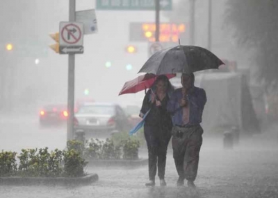 Continuarán lluvias moderadas en el país por influencia de una Onda Tropical