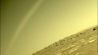 La NASA aclara el origen del inexplicable arcoíris captado por la misión Perseverance en Marte
