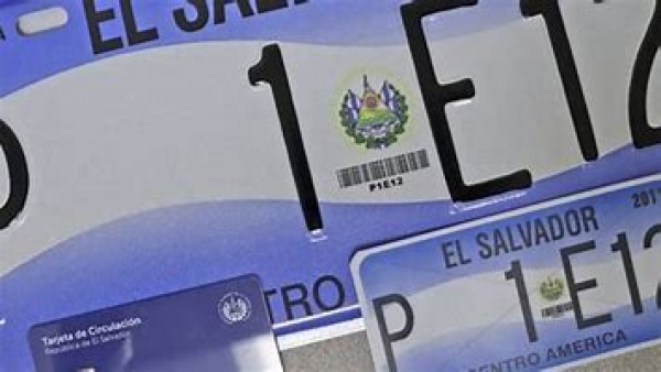 Placas alfanuméricas son para vehículos recién matriculados