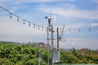 Instalan estación meteorológica en El Tunco