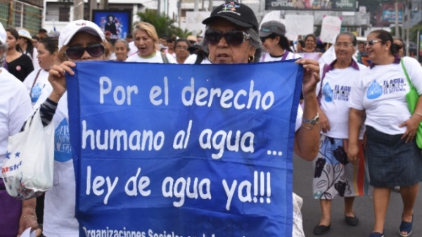 Organizaciones sociales marcharán esta mañana por aprobación de Ley de Agua