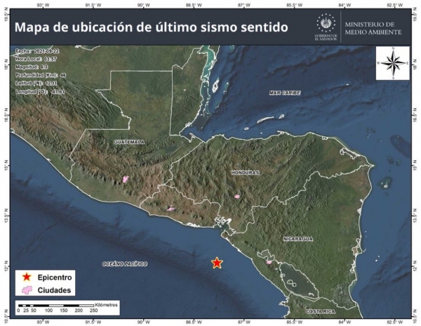 Se registran tres sismos en la madrugada