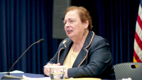 Mari Carmen Aponte advierte que EUA podría sancionar duramente a El Salvador