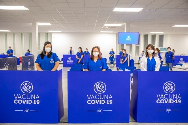 Más de tres millones de salvadoreños han sido vacunados contra el COVID-19
