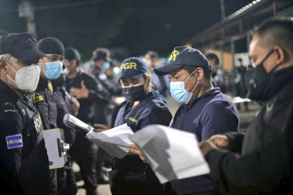 Operativo en La Paz deja varios pandilleros capturados