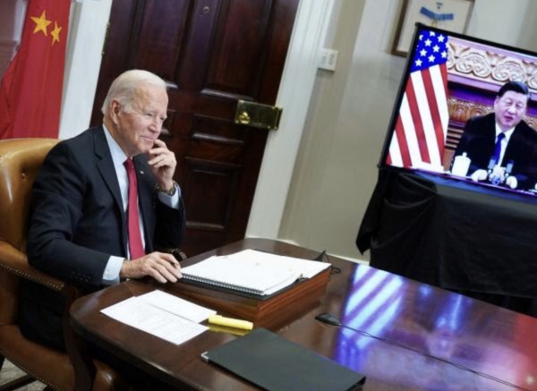 Biden y Xi Jinping mantienen su primera reunión virtual