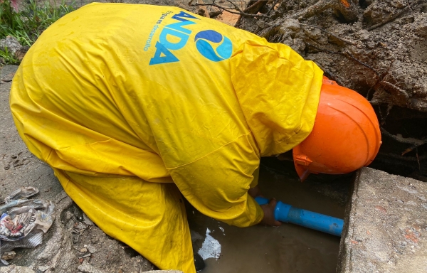 Plantas de bombeo afectadas por lluvias