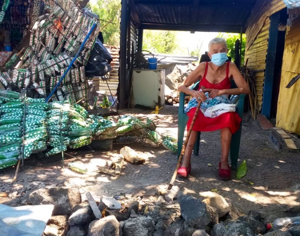 Ministerio de Vivienda proveerá de casa a mujer que perdió la suya por un conductor irresponsable