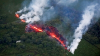 Brutal enjambre sísmico en el volcán Kilauea, en la isla de Hawái