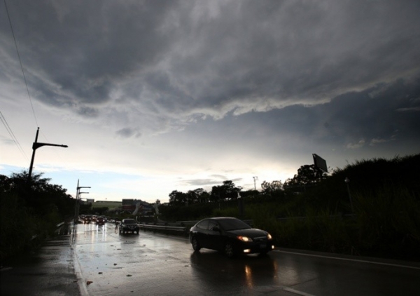 Probabilidad de lluvia en el territorio nacional por la noche