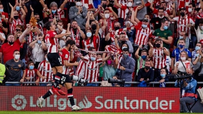 1-0.	El Athletic vence al Alavés