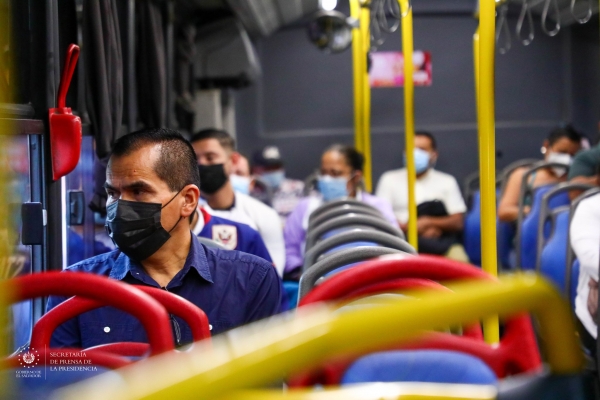 Verificación de medidas en el transporte colectivo continúa