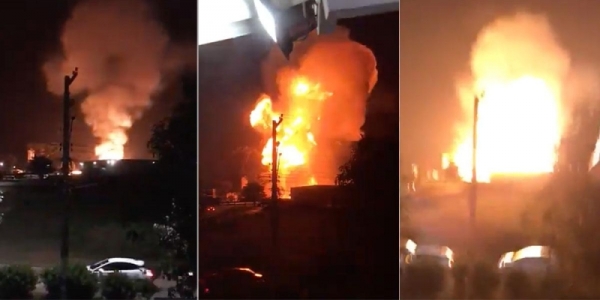 Nueve heridos tras explosión en una gasolinera en Brasil