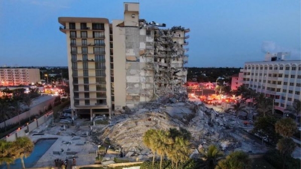 51 desaparecidos por derrumbe de edificio en Miami