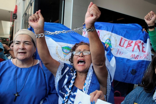 Tres dirigentes opositores fueron enviados a juicio por el régimen de Ortega
