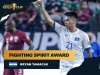 Bryan Tamacas gana premio “Espíritu de Lucha” de la Copa Oro
