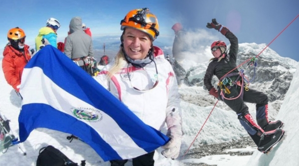 Alfa Karina llega a la cima del Monte Everest