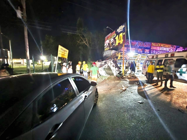 Cuatro muertos en accidente de tránsito