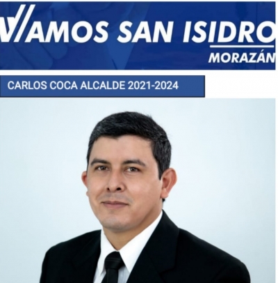 Carlos Coca, el alcalde que logró VAMOS en Morazán