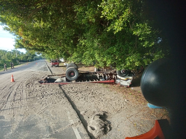 Un muerto en accidente de tránsito, en San Pedro Masahuat