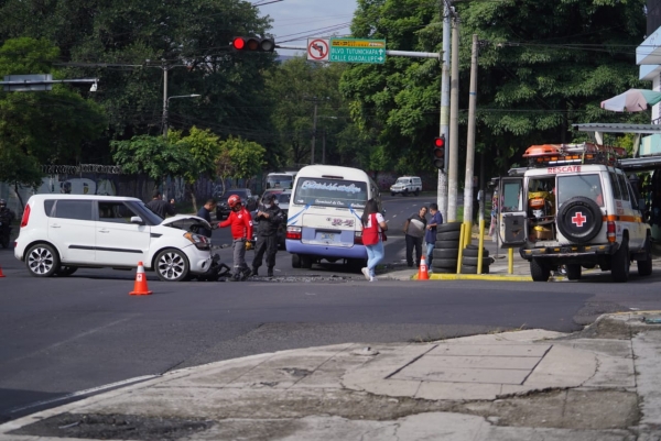 Accidentes de tránsito a la orden del día