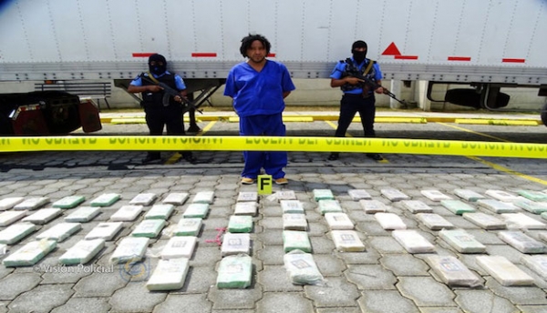 Capturan a salvadoreño en Nicaragua con 97 kilos de cocaína