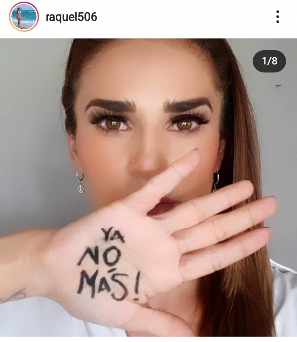 Presentadora de TV denuncia a exnovio por violencia