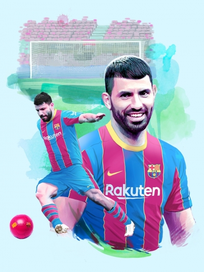 Sergio “Kun” Agüero firma con Barcelona por dos temporadas