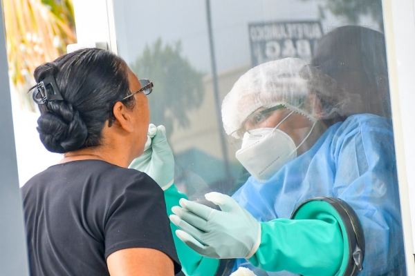 Mil pruebas de COVID-19 fueron tomadas en el municipio de Mejicanos