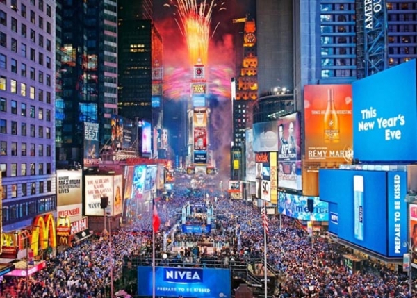 Time Square sólo recibirá a vacunados en Año Nuevo