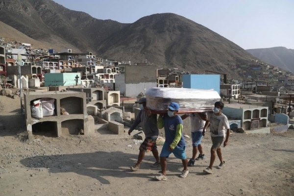 Perú tiene la mayor cifra de muertes COVID-19 por número de habitantes