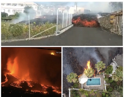 Erupción en Las Canarias deja más de cinco mil evacuados