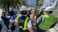 Detienen construcción por muerte de un trabajador