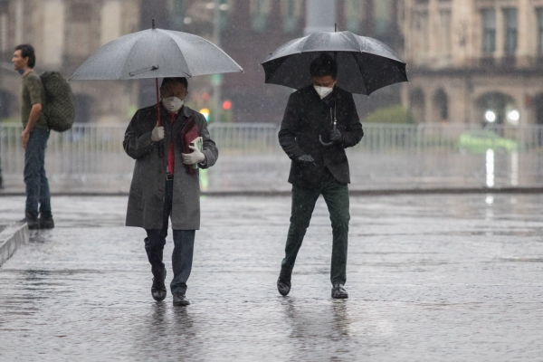 Se esperan lluvias por la tarde entre moderadas y fuertes