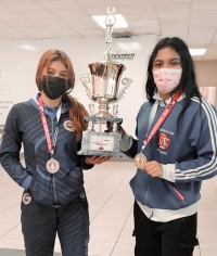 Luchadoras salvadoreñas se agencian dos oros en Copa Eduardo Campbell