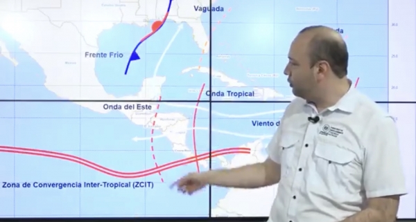 MARN pronosticas lluvias para el final del día