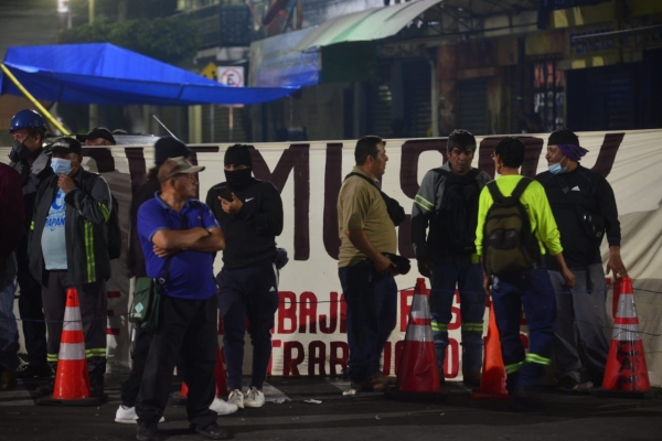 Quinto día de protestas en Soyapango