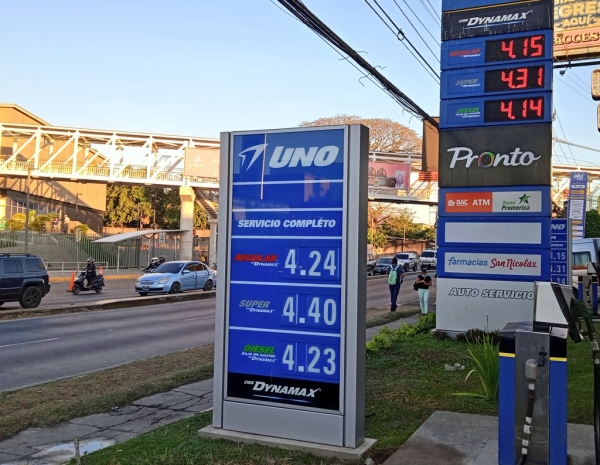 Nuevos precios de combustibles