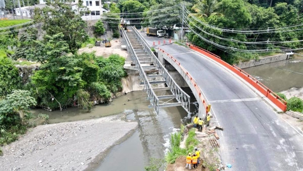 MOP ampliará a tres carriles el puente Agua Caliente, en Soyapango