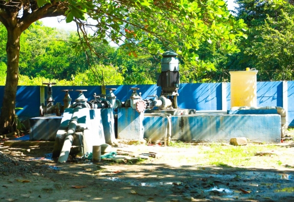 Supervisan planta de bombeo en San Juan Talpa