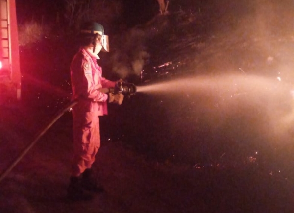 Bomberos atendió más de 140 incendios en maleza durante Semana Santa