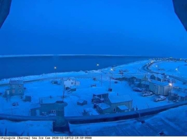 Inicia la noche polar en Alaska