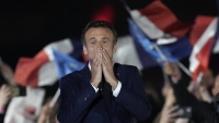 Macron reelegido presidente en Francia