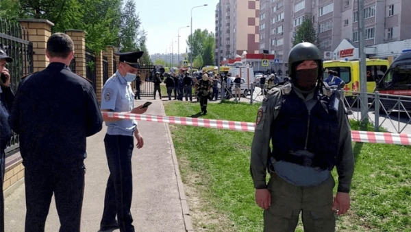 Tiroteo en un jardín de niños en Rusia