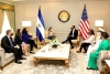 Bukele se reunió con funcionarios de Estados Unidos