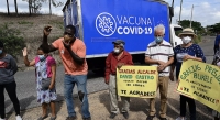 El Heraldo señala que hondureños vendrían en caravana para buscar vacunarse en El Salvador